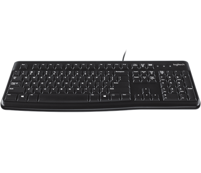 TECLADO ALÁMBRICO LOGITECH K120 USB NEGRO