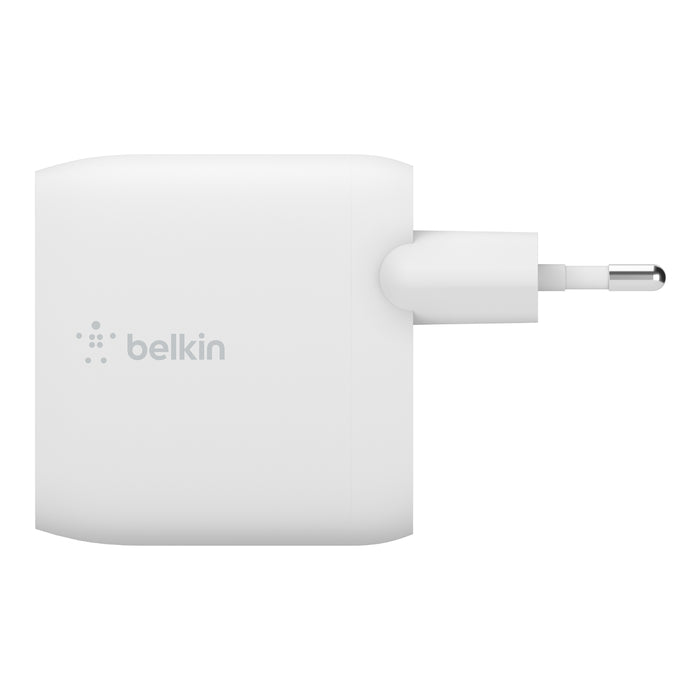Cargador de pared doble USB-A de 24 W + cable Lightning a USB-A
