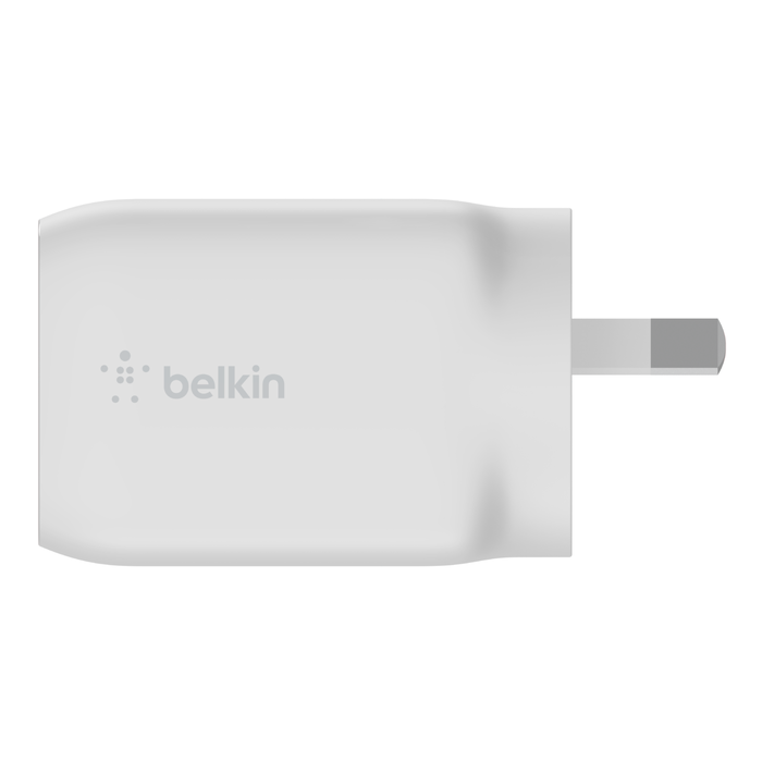 Cargador de pared dual USB-C GaN con PPS 65W