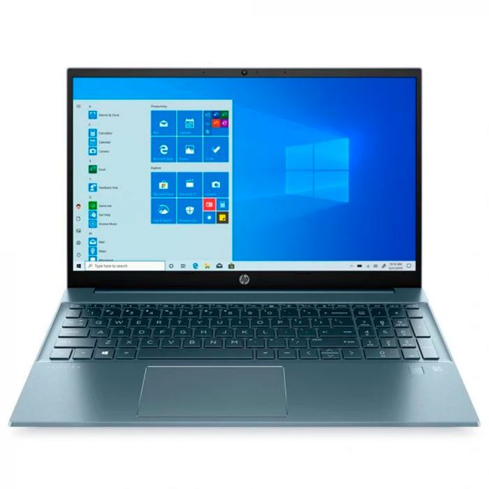 LAPTOP HP PAVILION 15-EH1509LA (6N1B3LA ABM) | 15.6" PANTALLA | AMD RYZEN™ 5 | 8GB RAM | 512GB SSD | WINDOWS 11 HOME | AZUL