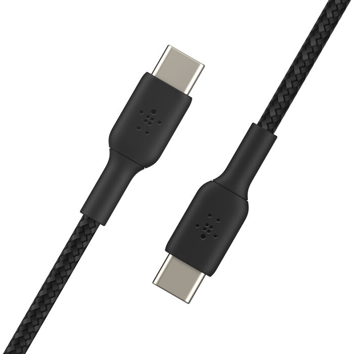 Cable trenzado USB-C a USB-C