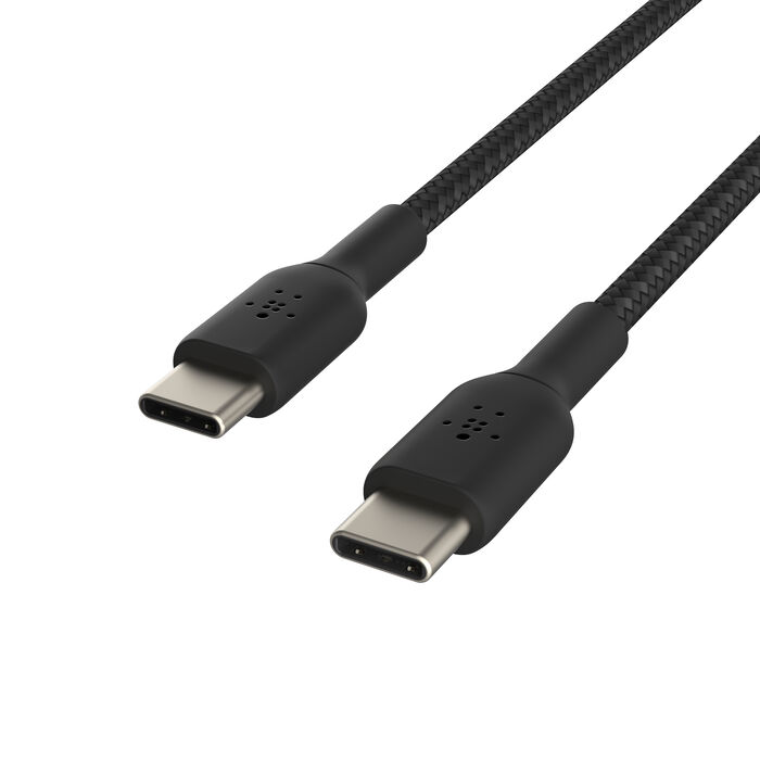 Cable trenzado USB-C a USB-C