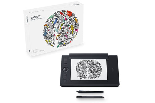 Wacom Intuos Pro Paper Edition graphic tablet Black 5080 lpi 224 x 148 mm USB/Bluetooth