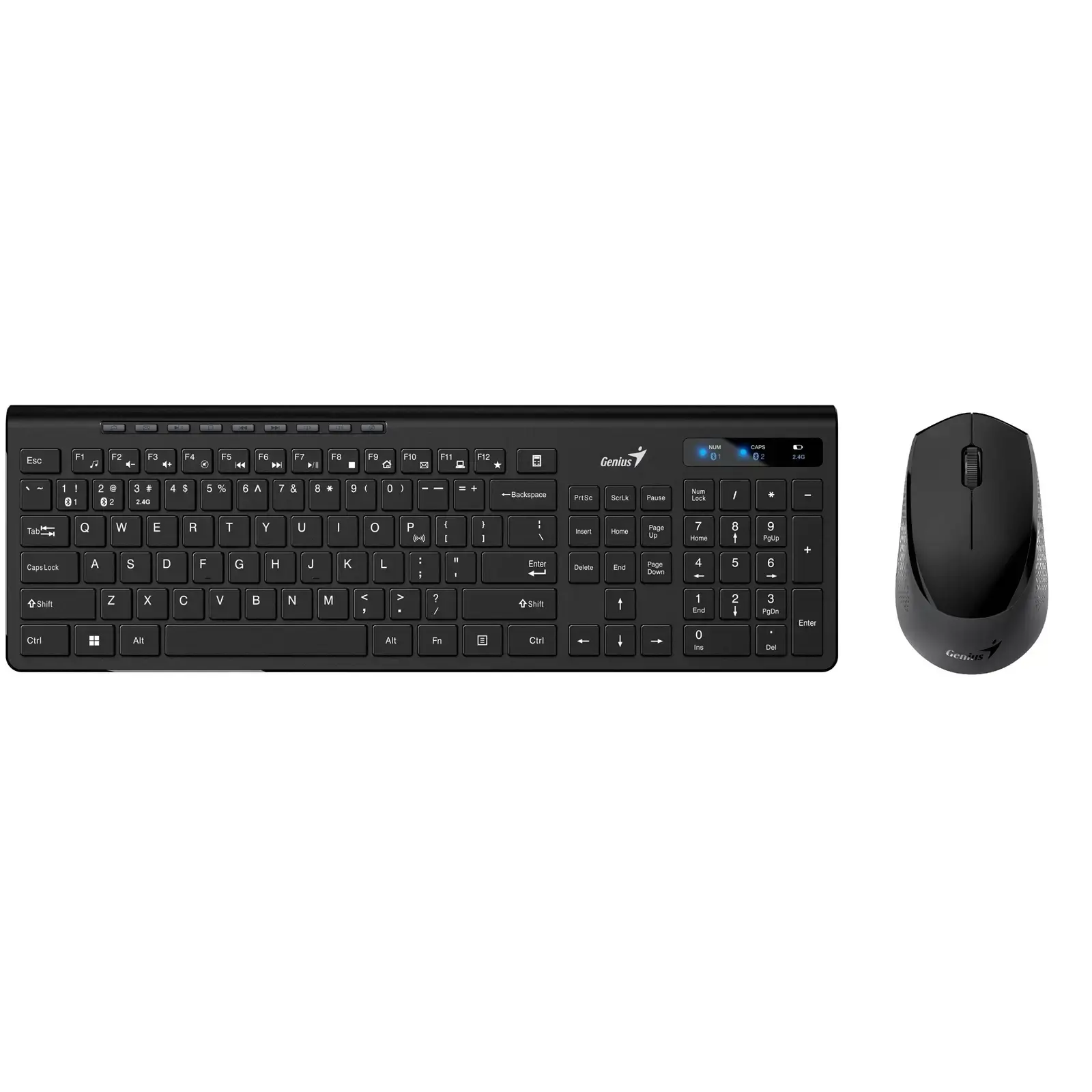 COMBO TECLADO SLIM 8230 INALAMBRICO Tecnofuturo