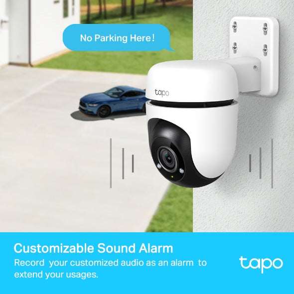 Tapo C500 cámara de Seguridad para exterior con rotación 360°