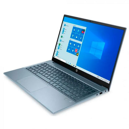 LAPTOP HP PAVILION 15-EH1509LA (6N1B3LA ABM) | 15.6" PANTALLA | AMD RYZEN™ 5 | 8GB RAM |  512GB SSD |   WINDOWS 11 HOME | AZUL