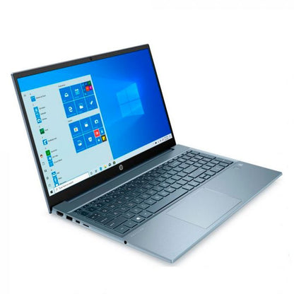 LAPTOP HP PAVILION 15-EH1509LA (6N1B3LA ABM) | 15.6" PANTALLA | AMD RYZEN™ 5 | 8GB RAM |  512GB SSD |   WINDOWS 11 HOME | AZUL