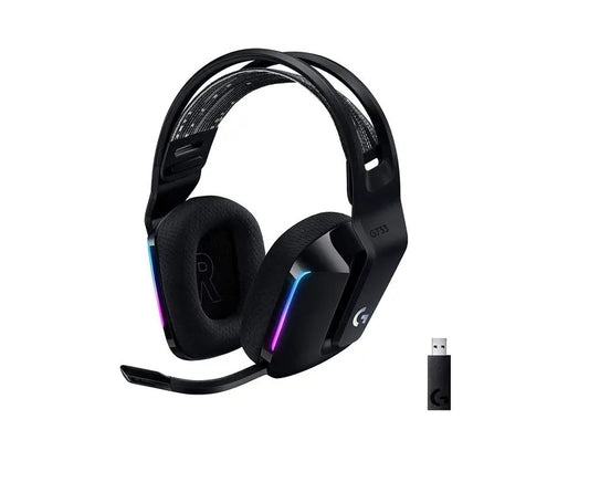 Audifonoss Gaming Logitech G733 Negro Inalambricos