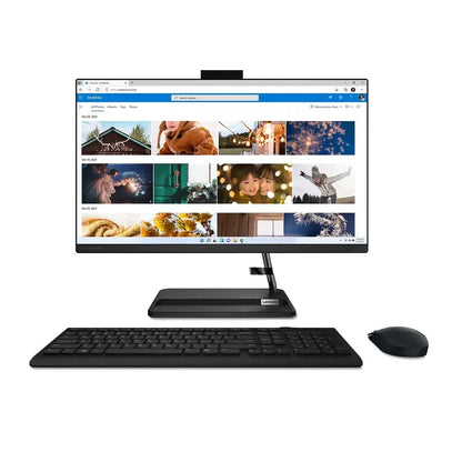 Computador All In One LENOVO IdeaCentre AIO 3 27IAP7 - Intel Core i5 - RAM 8/16GB - Disco SSD Negro