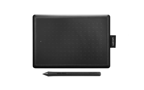 Wacom One by small graphic tablet Black, Red 152 x 95 mm USB