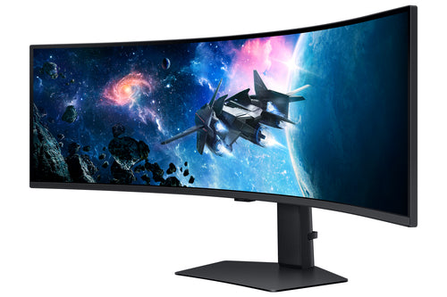 Samsung G95C computer monitor 124.5 cm (49″) 5120 x 1440 pixels Dual QHD LED Black