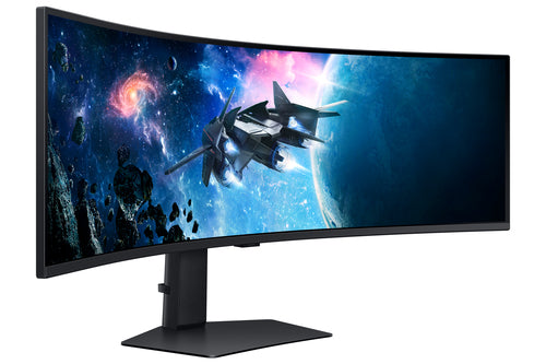 Samsung G95C computer monitor 124.5 cm (49″) 5120 x 1440 pixels Dual QHD LED Black