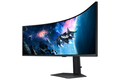 Samsung G95C computer monitor 124.5 cm (49″) 5120 x 1440 pixels Dual QHD LED Black