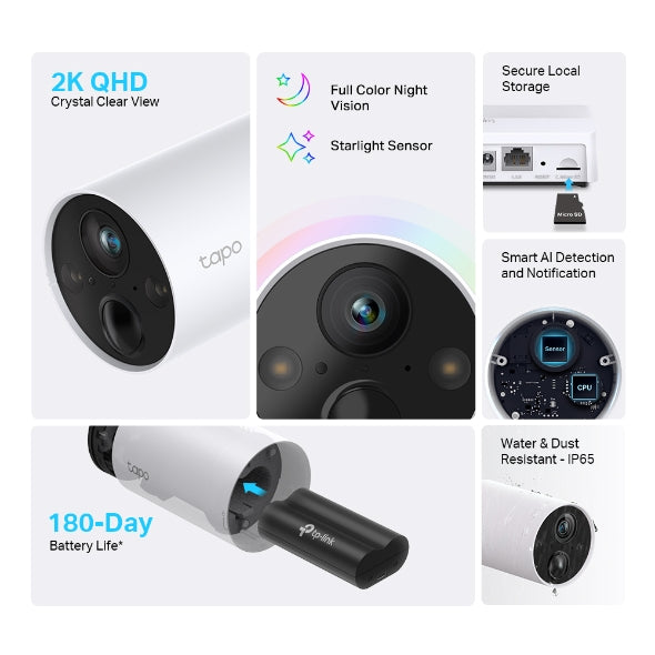 Tapo C420 smart Wire-Free Security Camera