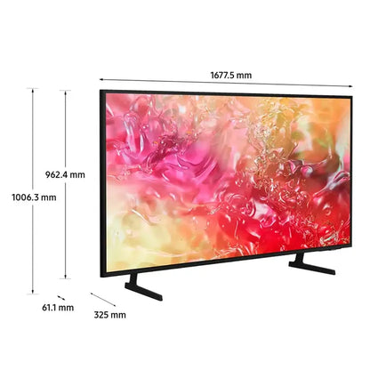 TV SAMSUNG 75" Pulgadas 190.5 cm 75DU7000 4K-UHD LED Smart TV