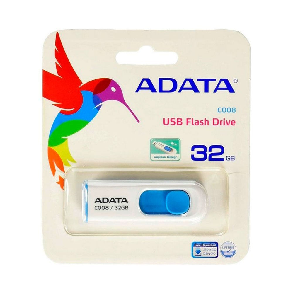 Memoria Usb Adata C008 2.0 Retractil