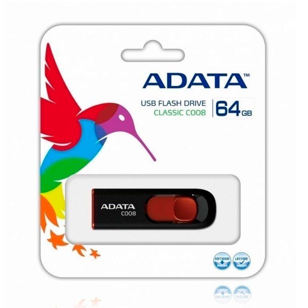 Memoria Usb Adata C008 2.0 Retractil