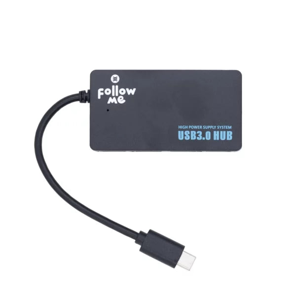 Follow Me - Hub USB C 3.0 4 Puertos