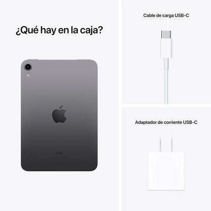 Pad Mini - 8.3" - A15 Bionic - 64GB Gris Espacial  - CELLULAR + WIFI