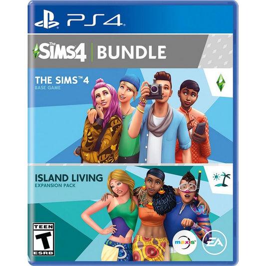 THE SIMS 4 PLUS ISLAND LIVING BUNDLE PS4