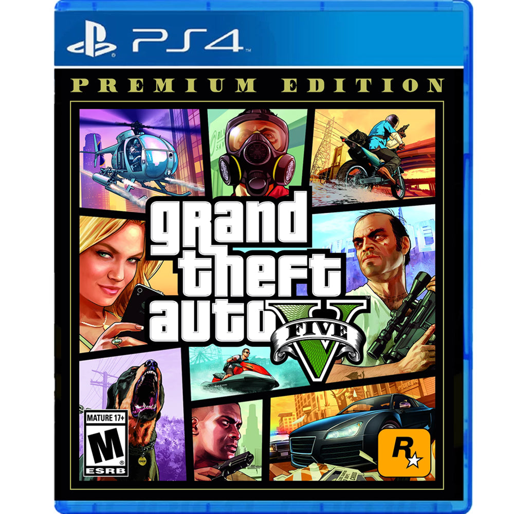 GTA V PREMIUM EDITION PS4