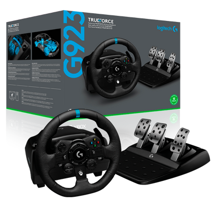 Volante De Carreras Logitech TRUEFORCE G923 (Xbox, XboX One & PC)