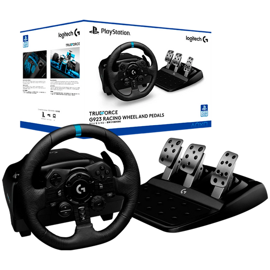 Volante De Carreras Logitech TRUEFORCE G923 (PS5, PS4 & PC)