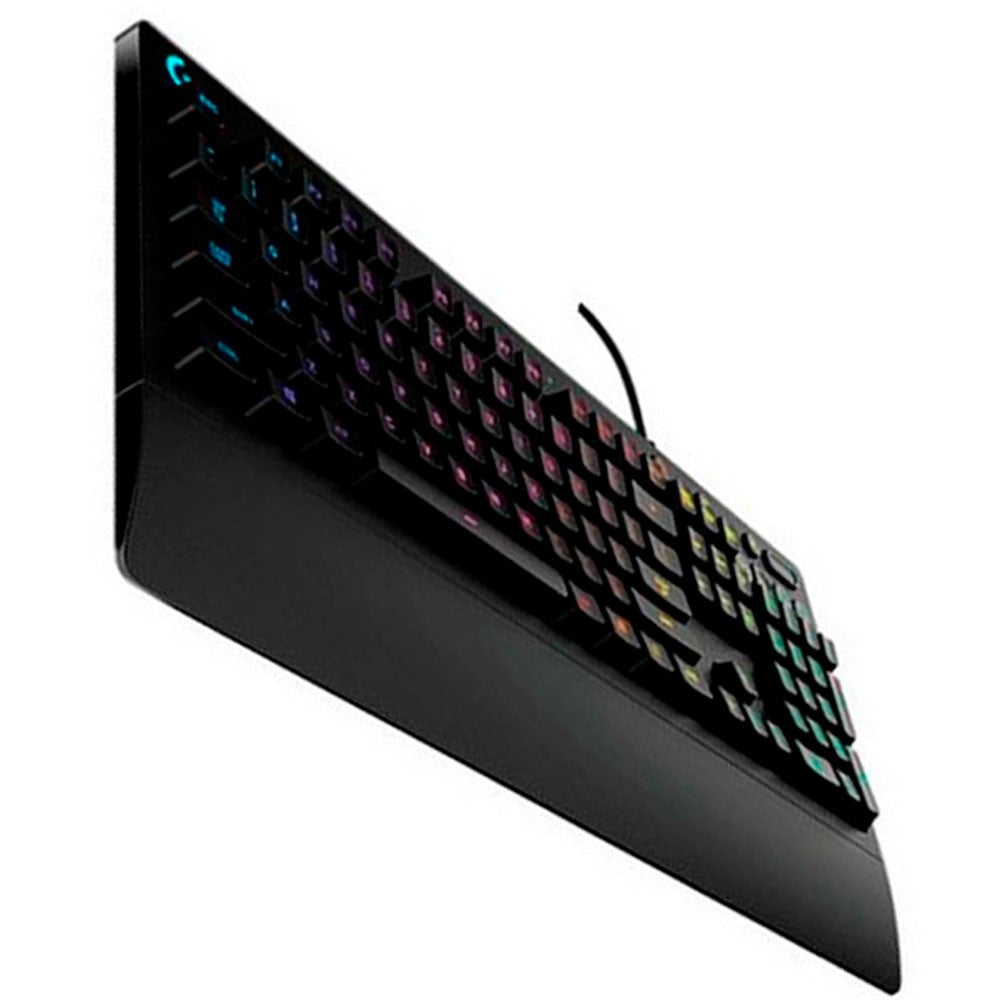 Teclado G213 prodigy logitech gaming ingles alámbrico USB RGB lightsync