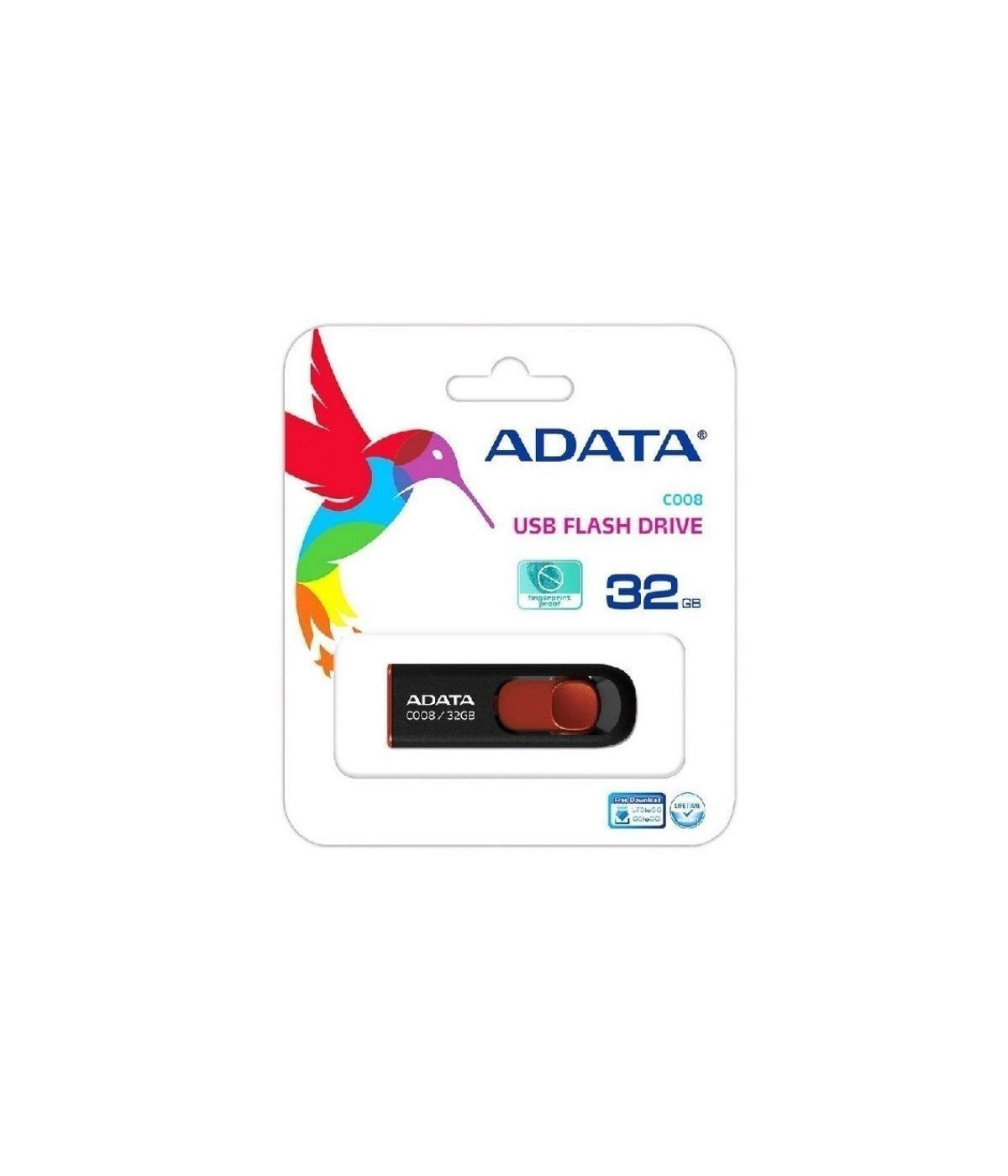 Memoria Usb Adata C008 2.0 Retractil