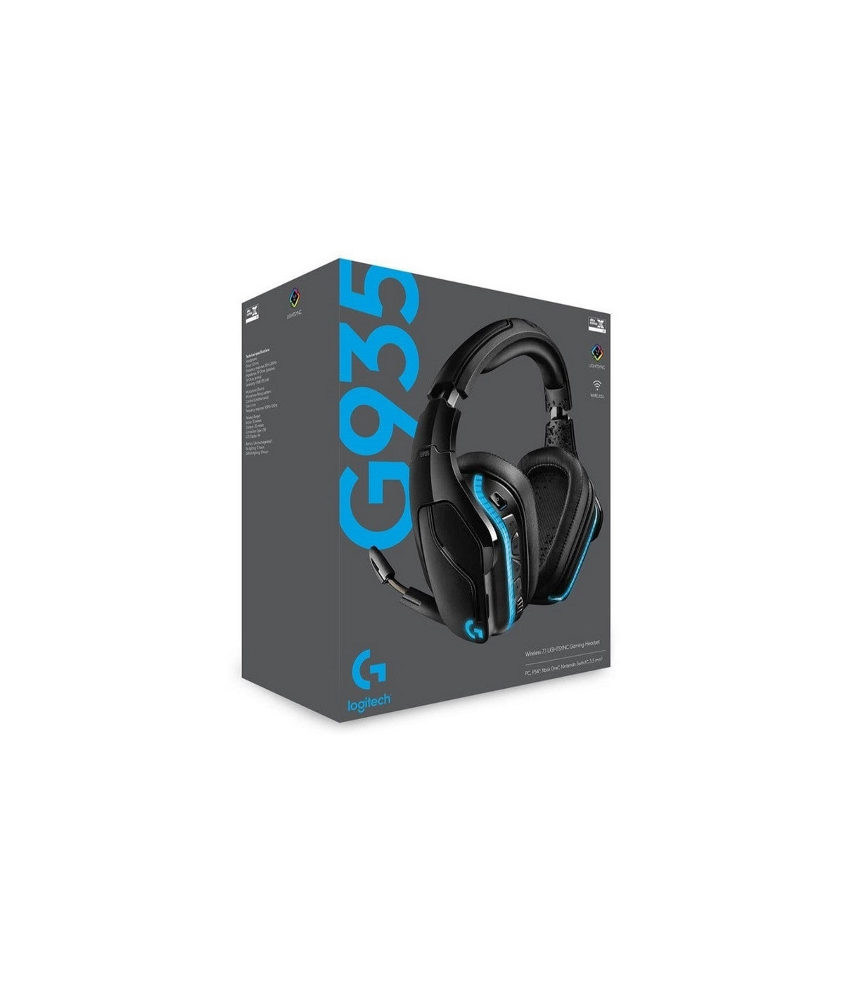 Diadema Logitech G935 inalambrica Gaming