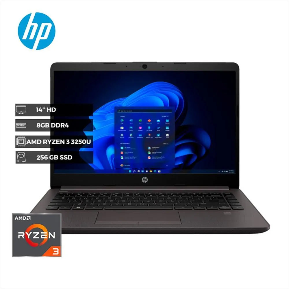 Portátil HP 245G9 AMD R3-3250U 14 8GB/256 SSD LINUX