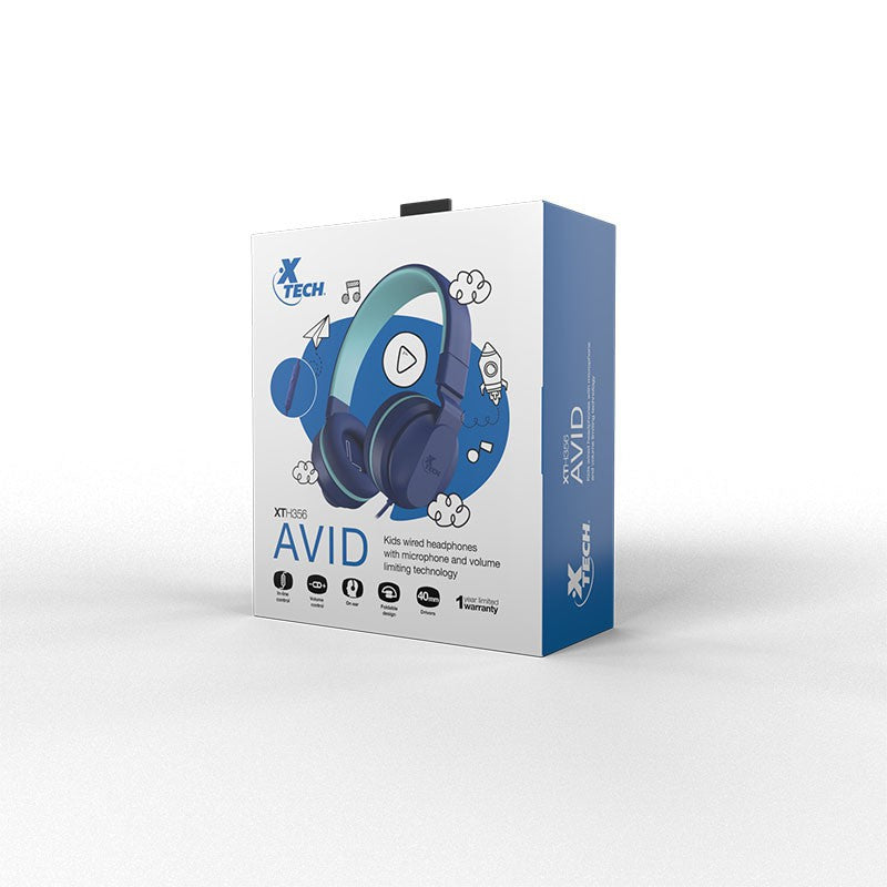 Xtech Avid | Auriculares alámbricos para niños